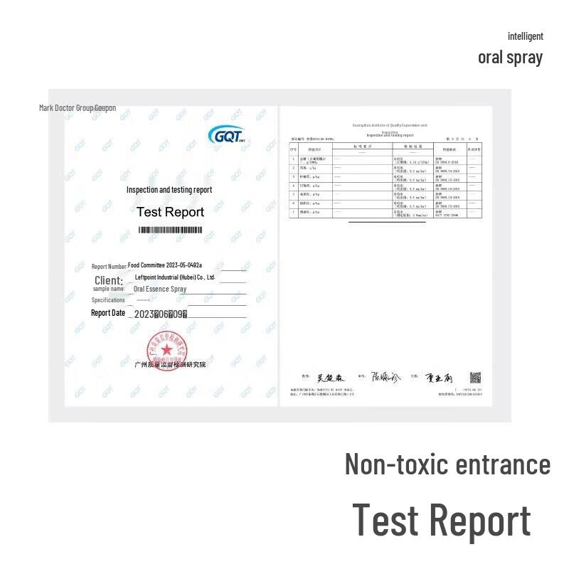 Zuodian Smart Oral Freshener Atomizer ZD-PW13