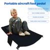 Baby Airplane Bed Foldable Anti-slip Strong Load Bearing Quick To Set Up Extra Fixing Strap Seat Extension Easy Storage