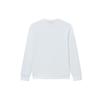 Fila Classic Cotton Crew Neck Logo Pullover Sweatshirt Men Sweatshirt Standard-White F11M238204FWT
