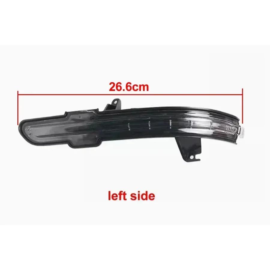For Lincoln Nautilus 2018 2019 2020 2021 2022 Replace Rearview Side Mirror Turn Signal Light Outer Wing Mirrors Lamp Shell