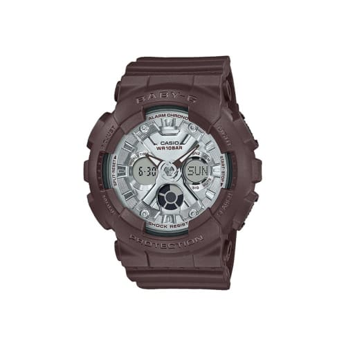 

CASIO BABY-G Women s Watch BA-130SW-5A Chocolate Brown Analog Digital Watch