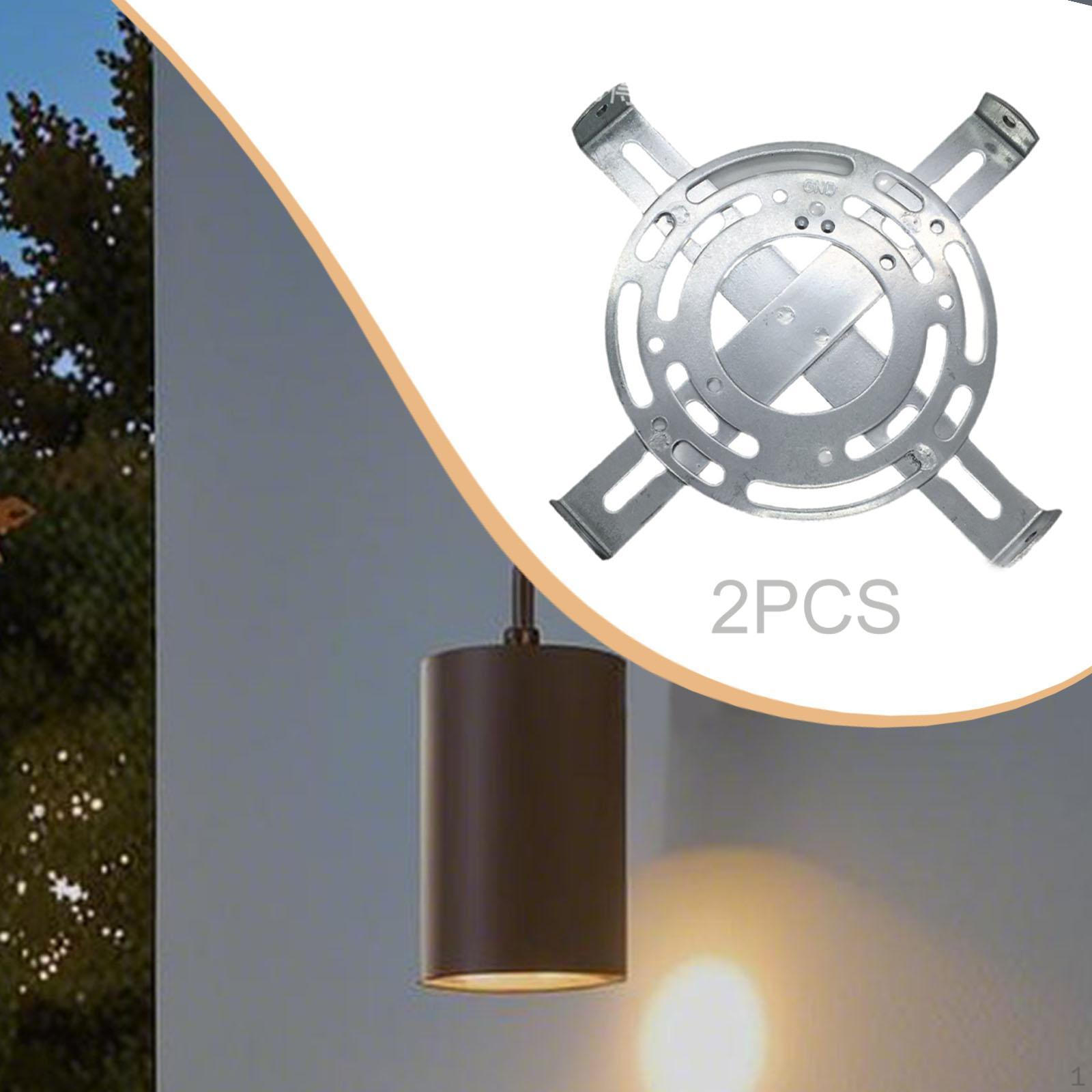 

2 шт. Монтажный кронштейн для светильника, Прочная потолочная монтажная пластина для гостиной