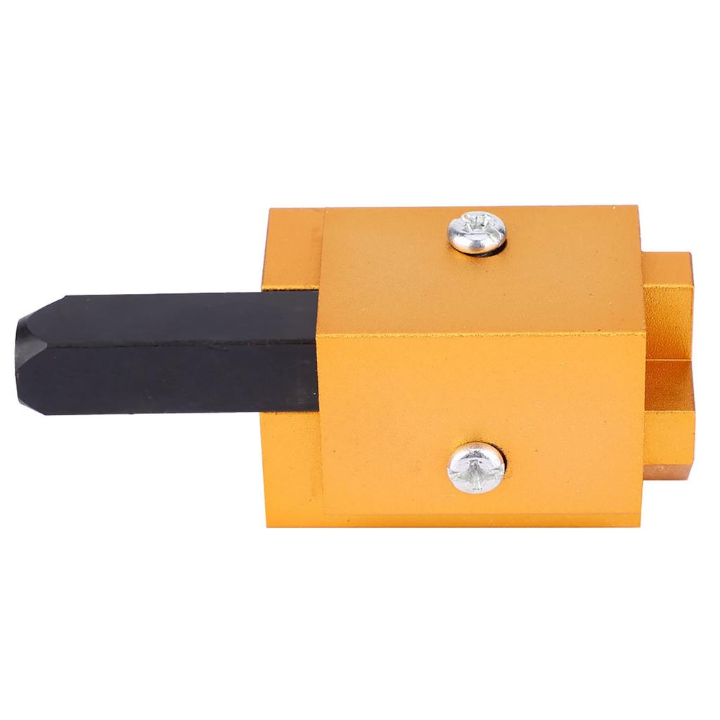 Aluminium Alloy Square Embedded Hinge Door Lock Groove Angle Chisel Woodworking Tool