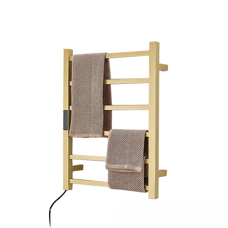 Electric Heating Timed Towel Drying Rack Household Bathroom Intelligent Electric Towel Rack Homestay Hotel Carbon Fiber