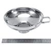 High Quality Stainless Steel Household Wide Mouth Canning Jars Funnel With Handle Kitchen Tools
