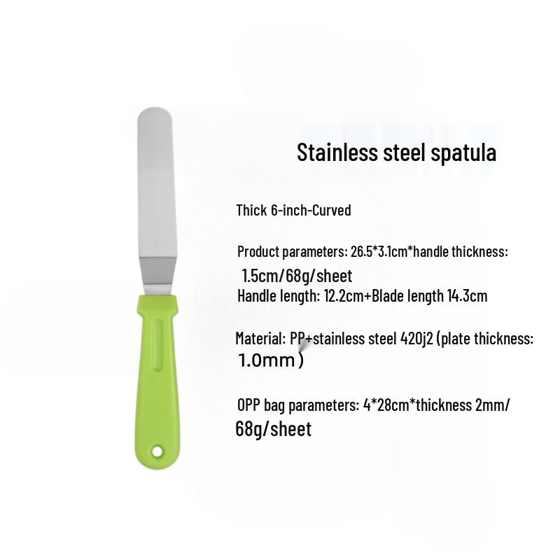 Wheat Straw Spatula & Cake Scraper Set