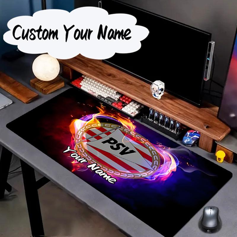 Custom Name Mouse pad Psv Sports Emblem Mouse pad, Gaming Mouse Pad, keyboard pad, Desk Decor for computer notebook Fan Birthday Gift