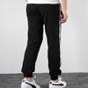 Puma Side Stripe Knit Sweatpants Men Bottoms Black 579532-01