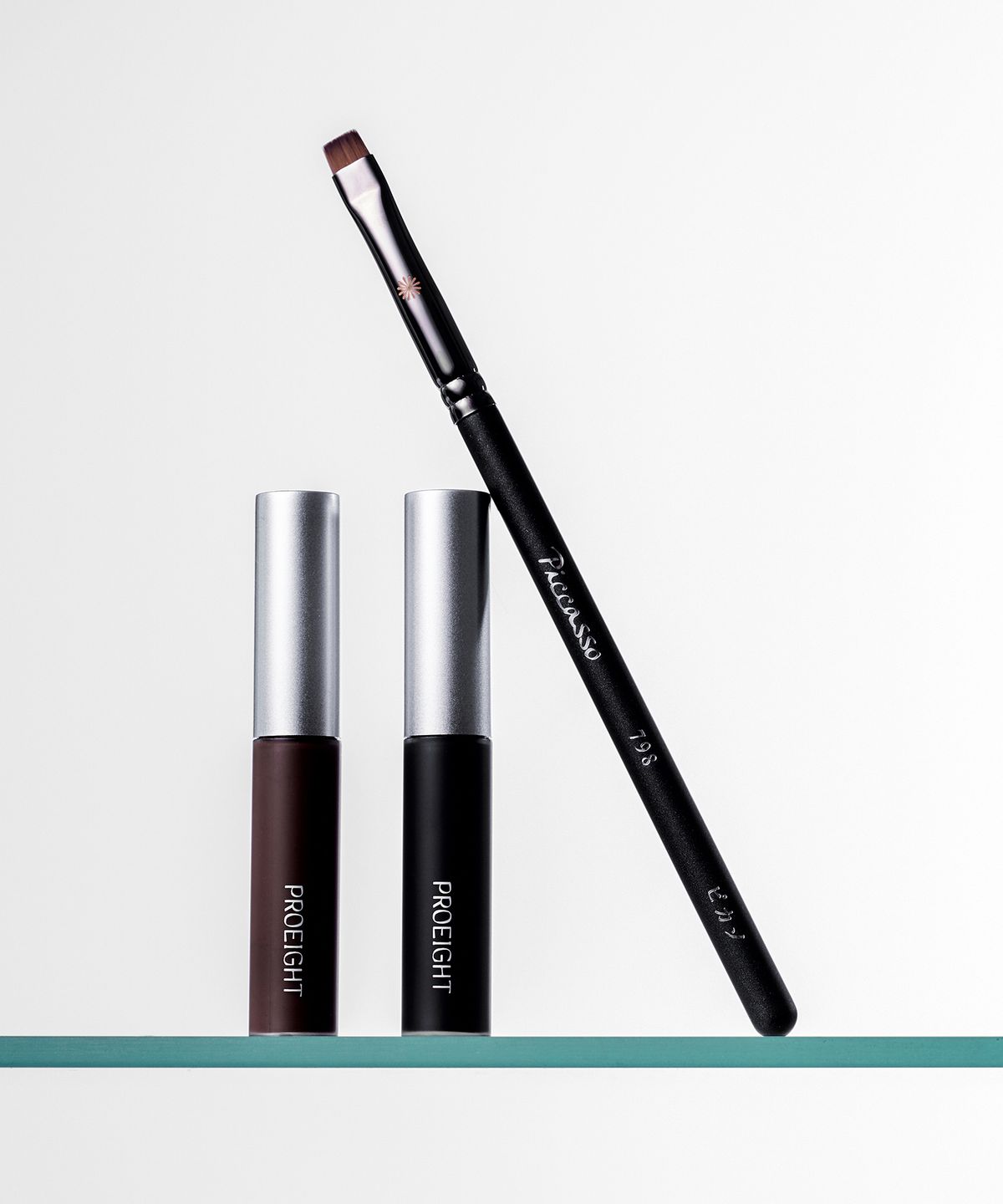 [Picasso x Pro8] Liquid Define Liner + Picasso 798 Eyeliner Brush Special Set 01 Deep Black
