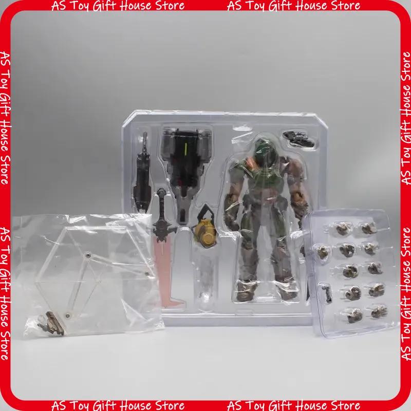 Figma Sp 140 Doom Slayer Eternal Anime Actiefiguur 17Cm Beweegbaar Vernietig Model Standbeeld Speelgoed Cadeau Voor Verzamelaars