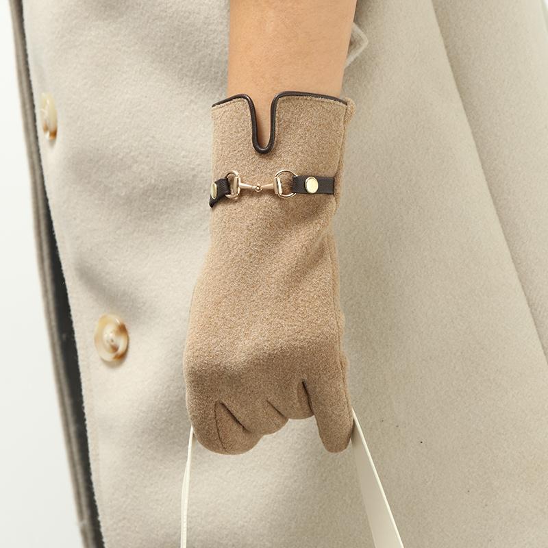 Warm Fleece Lined Womens Winter Gloves with Sensitive Touch Screen Texting Fingers and Windproof