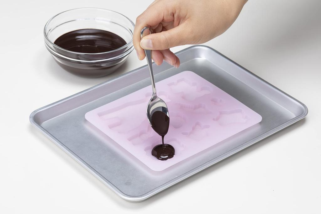 Kai Corporation Silicone Chocolate Tabekko Animals Molds,