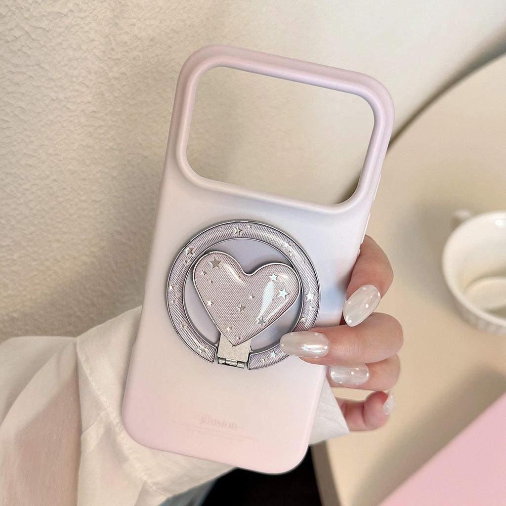Custodia Magnetica per Telefono Viola Stellata Degradé per iPhone 16, iPhone 17 e iPhone 17 Pro Max