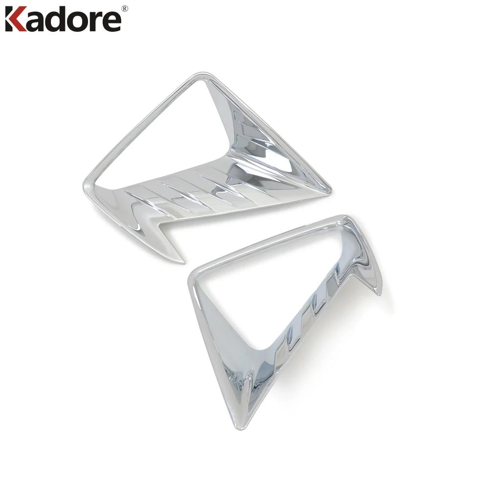 For Toyota RAV4 RAV 4 2016 2017 2018 Chrome Car Front Fog Light Lamp Cover Trim Head Foglight Foglamp Bezel Trims Accessories