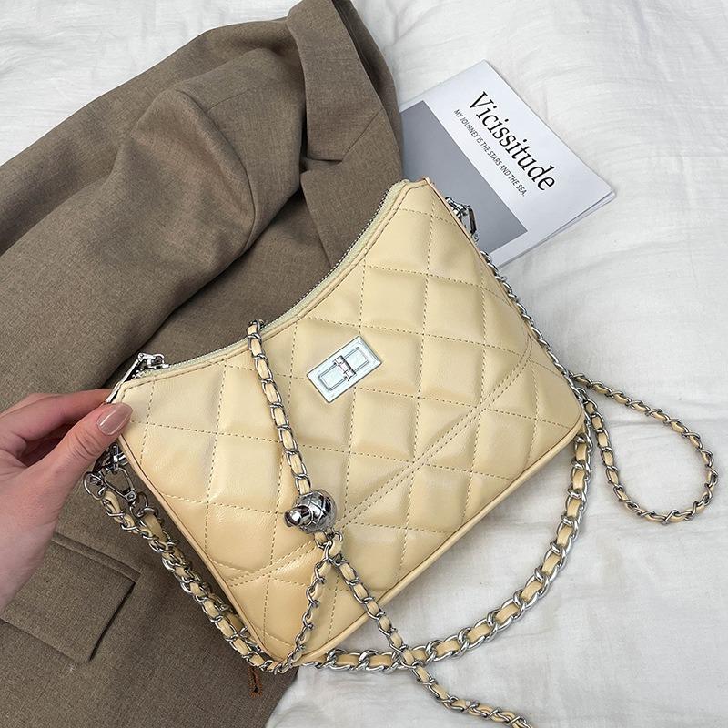 

Niche fashion casual shoulder bag spring trend new personalized armpit bag fashion shoulder messenger bag жёлтый