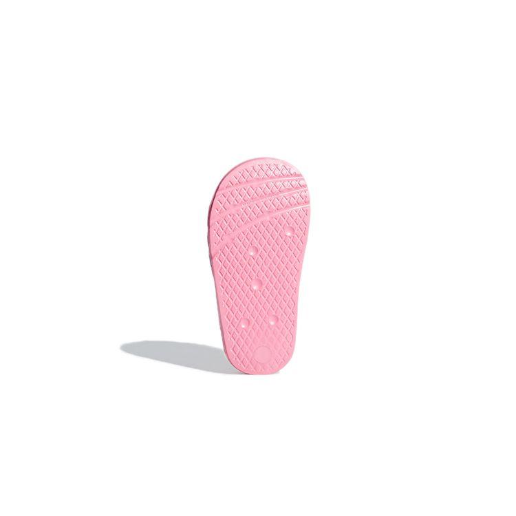Adidas Originals Adilette Series Comfortable Non-Slip Sports Sandals Low Top Baby Footwear Pink CG6598