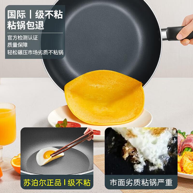 Supor Non-Stick Wok Frying Pan