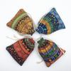 BuTao Ethnic Style Aromatherapy Jewelry Storage Bag - Colorful Cotton & Linen Drawstring Pouch