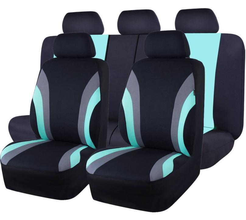 Universal Full Car Seat Covers Set Auto Seat Decoration Rear Front Seat Cover Car Cushion Protector Case Cover Car Interior Accessories
