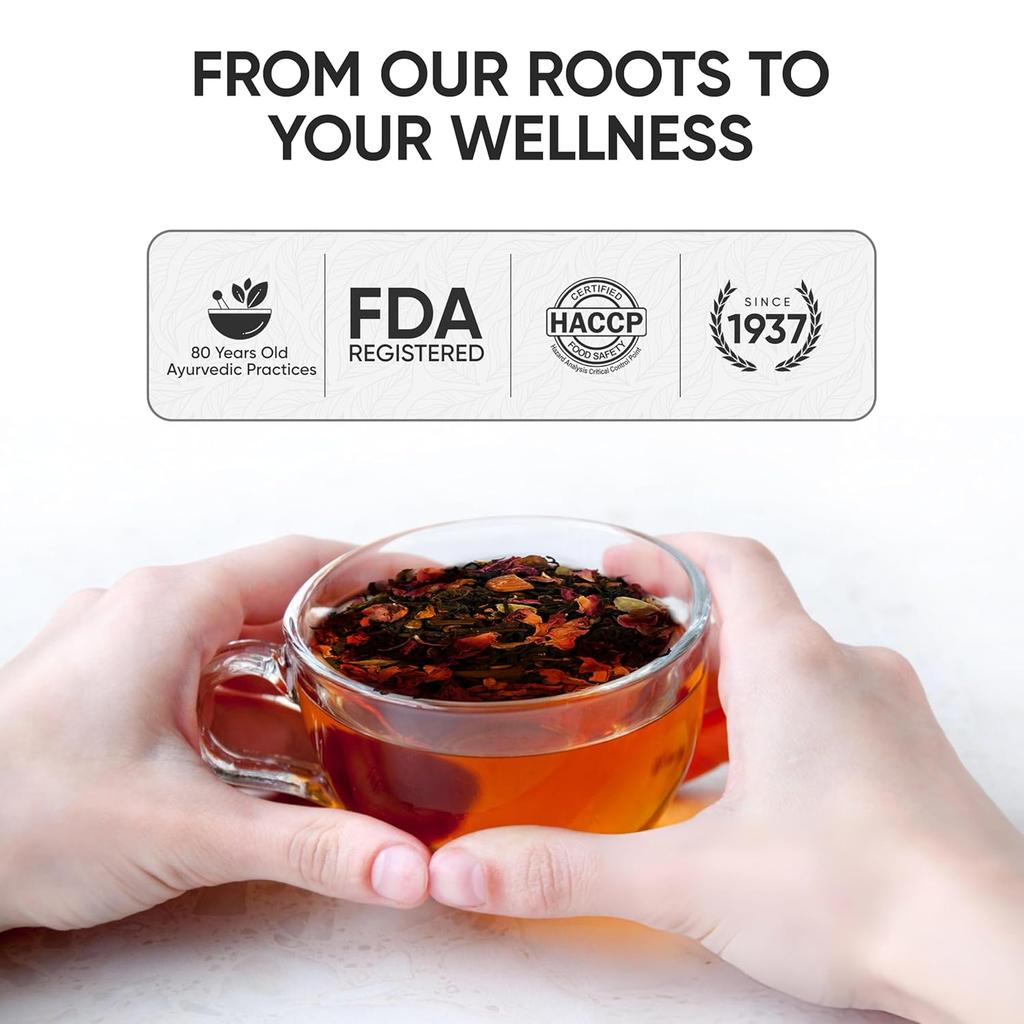 Namhya Diabetic Care Herbal Tea | Ayurvedic Blend with Paneer Dodi Bitter Melon Guduchi & Herbs | Supports Blood Sugar Balance | Boosts Immu