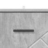 Nachttisch Betongrau 38 x 38 x 66 cm Spanplatte