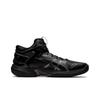 Asics Scarpe da Basket Unisex Gel-Burst 24 Punta Rotonda Stringate Tessuto High-Top Sneakers Nere 1063A015-001