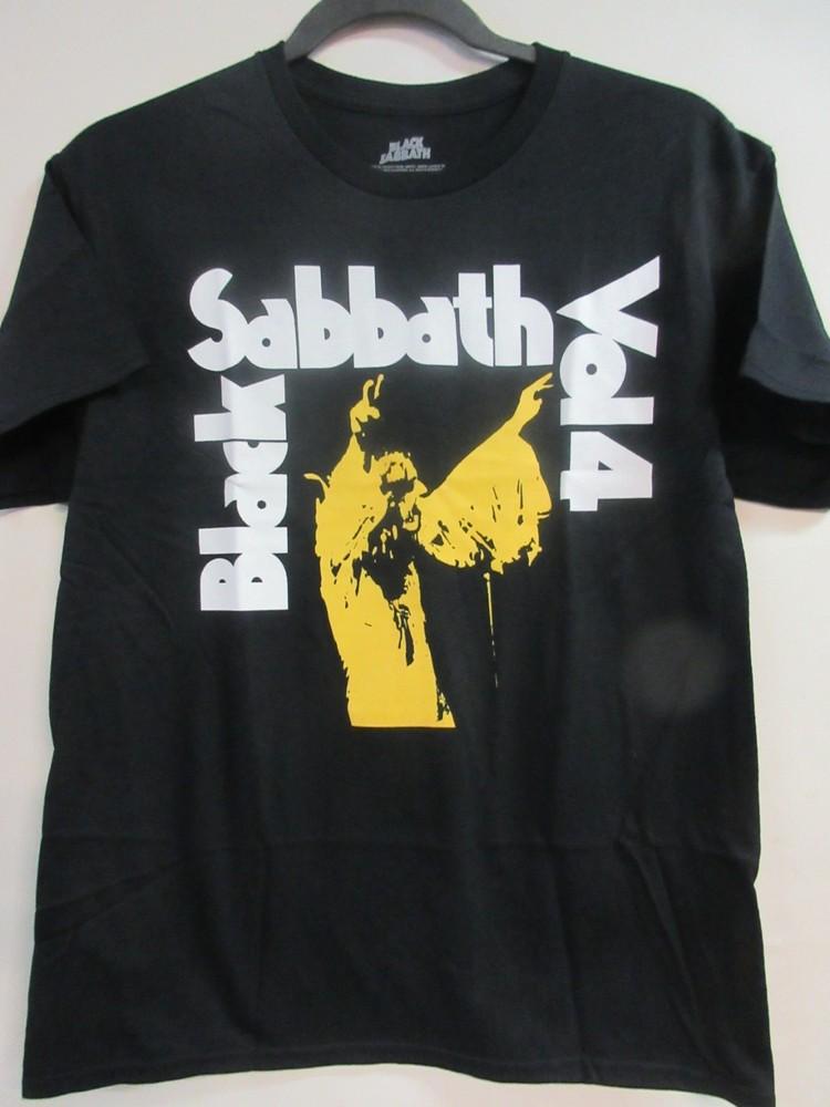 ОФИЦИАЛЬНЫЙ МЕРЧ BLACK SABBATH VOL 4 ГРУППА КОНЦЕРТ МУЗЫКА БОЛЬШАЯ Унисекс Футболка M