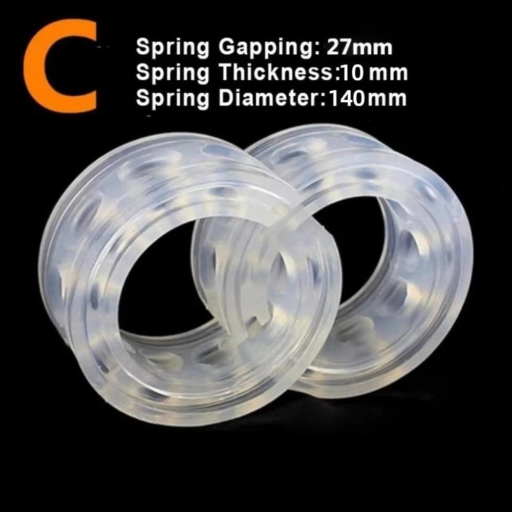 2Pcs Universal Springs Bumpers Cushion Car Buffer Cushion  For All Vehicles Truck SUV Jeep