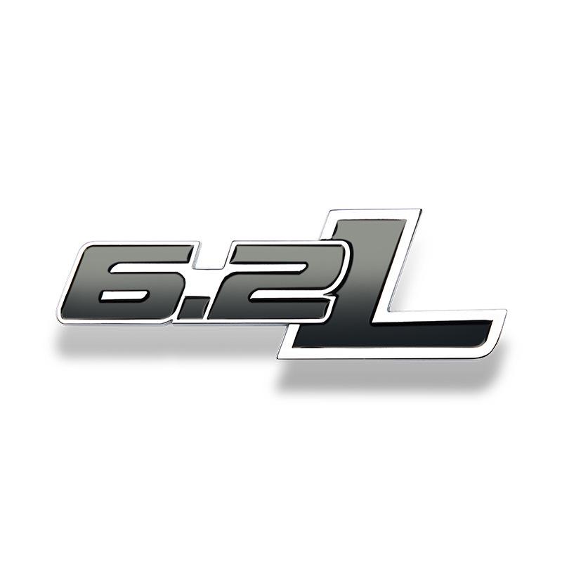 6.2L Emblem Sticker for Ford Raptor F150 Pickup Rear Decoration