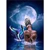5D DIY Diamond Painting Cartoon Mermaid Diamond Embroidery Cross Stitch Kit Full Rhinestone Mosaic Home Decor