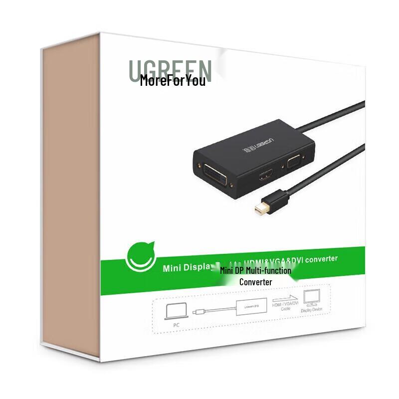 Ugreen MD114 Mini DisplayPort 3-in-1 Converter