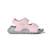 Adidas Swim Space Leather Non-Slip Shock Absorbing Low-Top Walking Shoes Baby Shoes Pink Gray FY8065