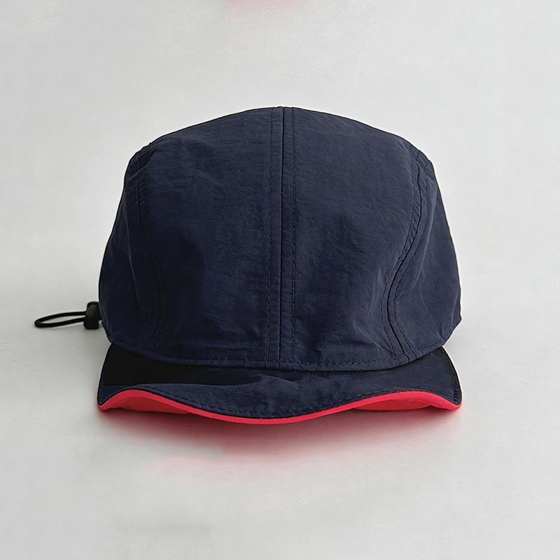 Foldable Baseball Cap With Wide Brim For Sun Protection And Breathability Perfect For Sports And Casual Wear