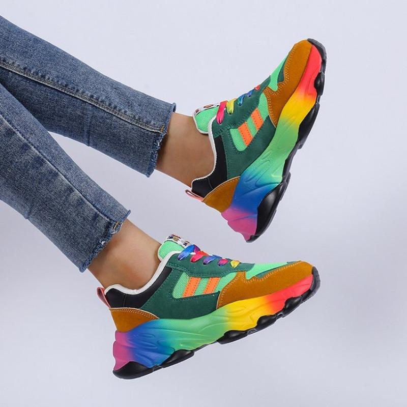 Fashion Women Sport Sneaker Tennis Running Shoes Female Casual Platform Fashion Footwear Basket Comfortable Elegant Athletic Trend 2024