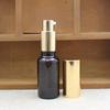 20ml Brown Glass Press-Type Dispensing Bottle for Essential Oils and Cosmetics