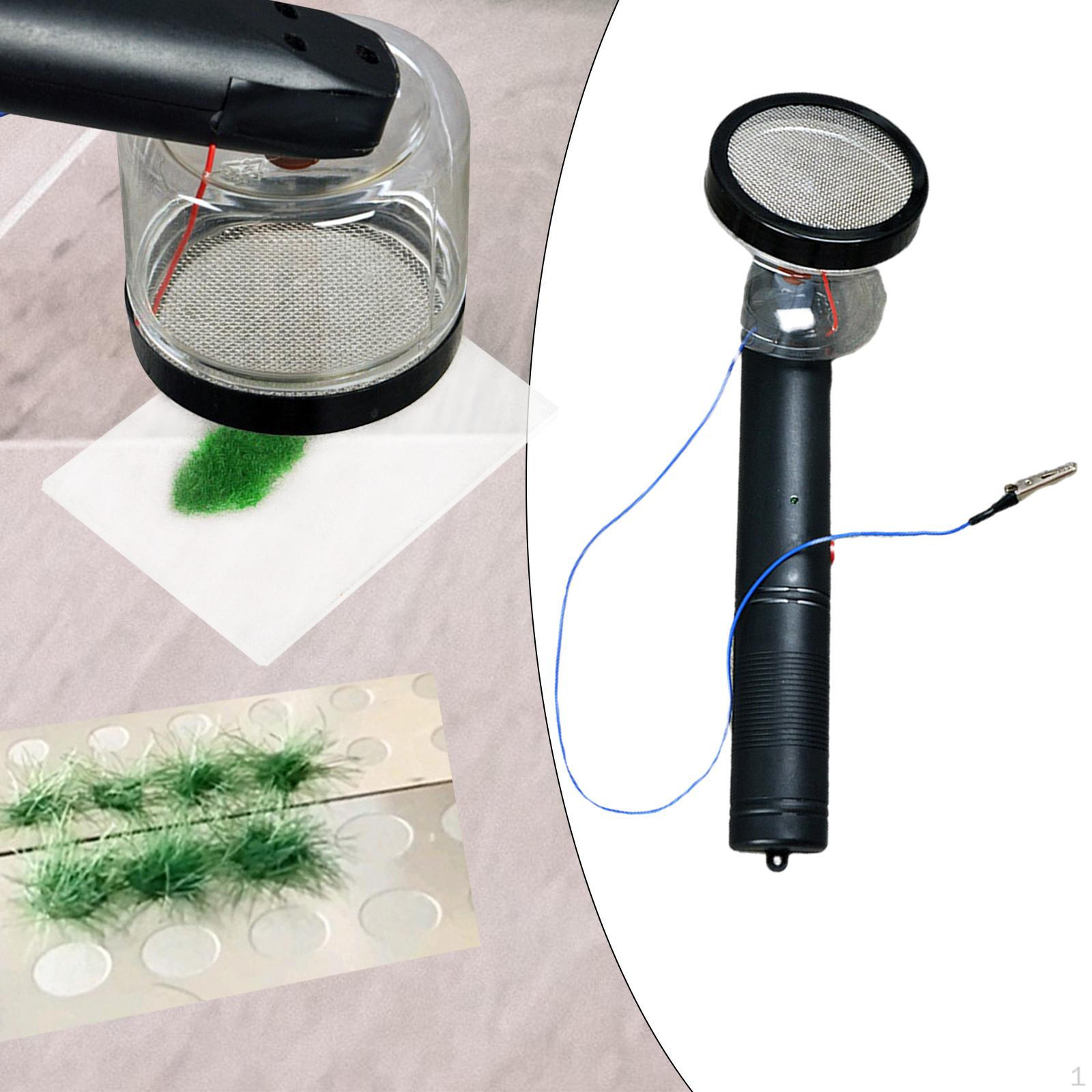 

Портативная электростатическая машина для флокирования, удобная ручка, флоковая трава, мощная песочница