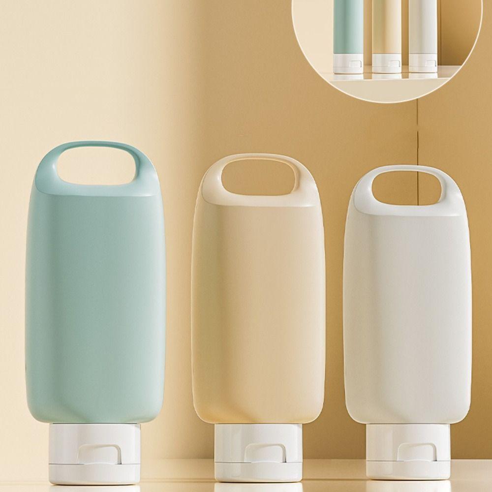3Pcs/Set 60/100ml Lotion Container Empty Bottle Squeeze Tube Portable Travel Refillable Bottle