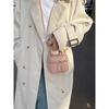 2026 New Fashion Texture Niche One Shoulder Crossbody Bag Mini Rhombus Chain Small Bag Women's Bag
