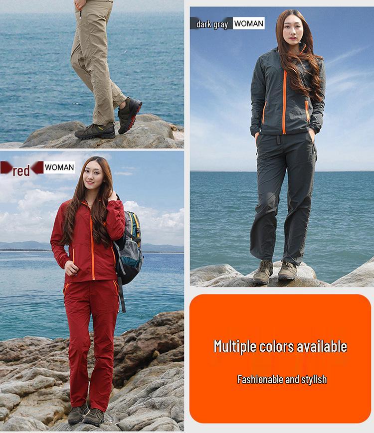 Unisex Breathable Quick-Dry Suit for Fishing & Hiking, Customizable Logo, Spring/Autumn Style