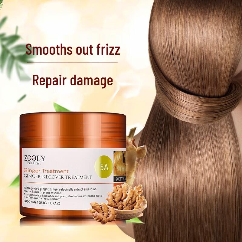 Zhuolanya Ginger & Resurrection Grass Hydrating Hair Mask