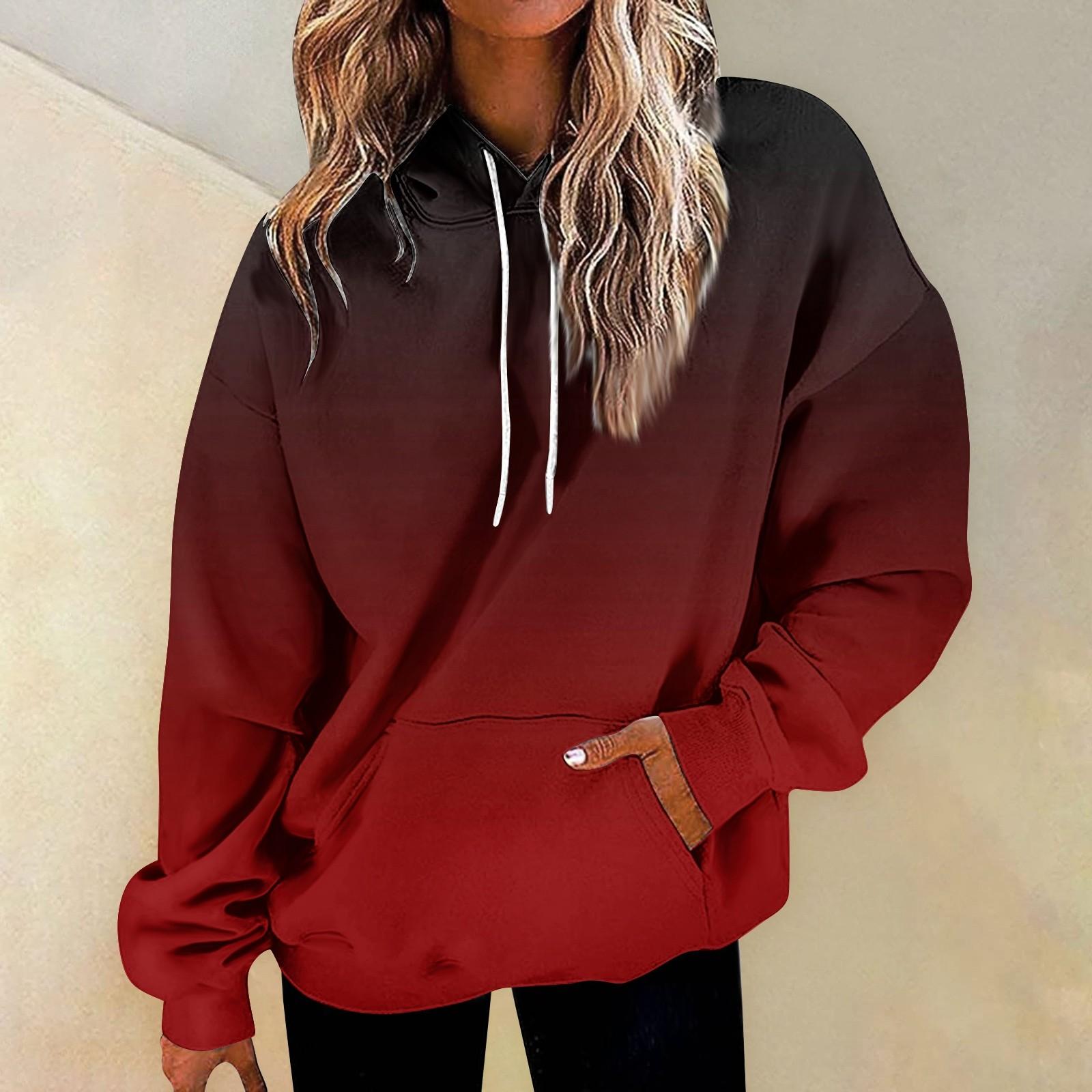 Женская мода Повседневные Универсальные Повседневные толстовки с круглым вырезом Графика — фото 4