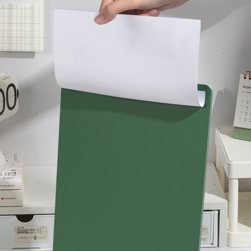 Planche à pince épaisse couleur dégradée pour dessin, écriture, signature, organiseur de dossiers, tablette d'écriture