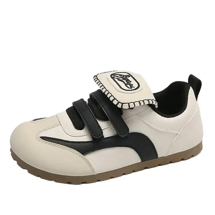 Fashion Plus Size 35-40 2024 Autumn Women Brand Sneakers Fashion Sport Shoe Flats Lace Classic Ladies Shoes High Quality Oxford Leather