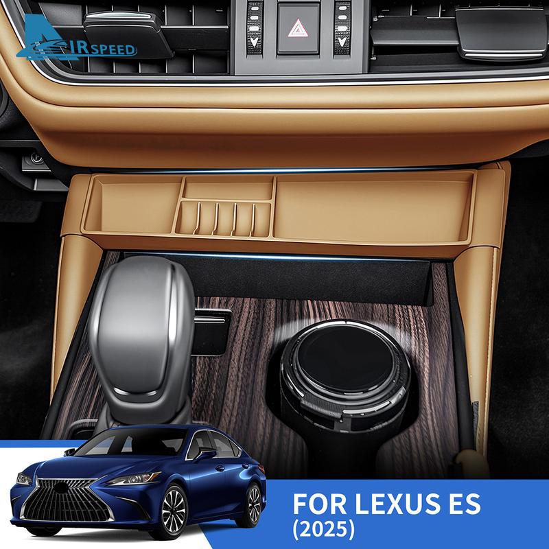 Silicone Car Central Control Gear Panel Storage Box LHD Trim For Lexus ES ES200 ES250 ES300h ES350 2025 2026-UP Car Accessories