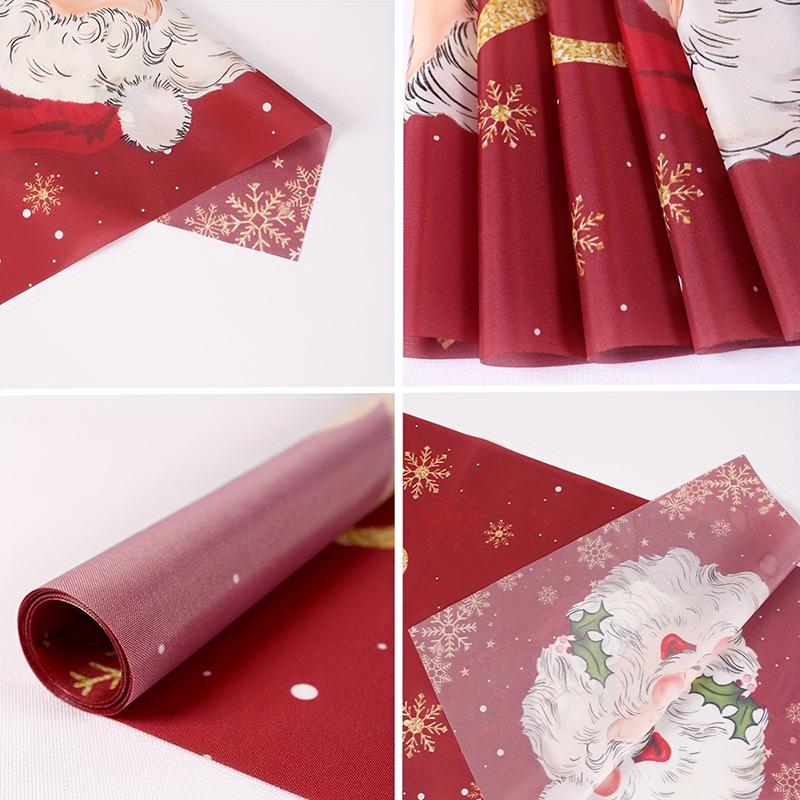 Christmas Themed Table Runner Santa Claus Table Flag Xmas Decor Tablecloth Navidad New Year Gifts Table Party Decor Supplies