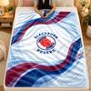 Flannel BlanketBlackburn Rovers Football Warm Soft Throw Blanket for Indoor Sofa Bed Living Room Use