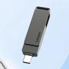 Lenovo Metal Dual-Interface USB 3.2 Type-C Flash Drive