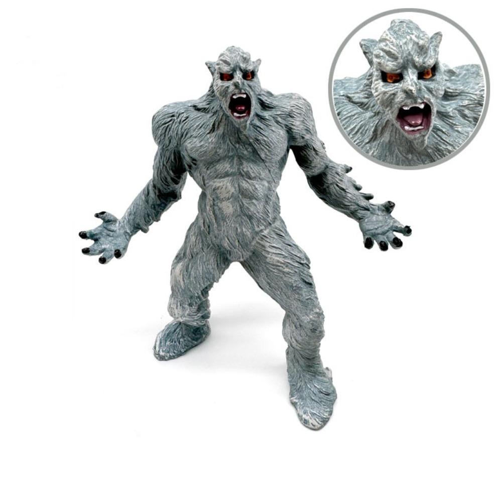 Simulation Ice Demons Figures Mythical Apes Magma Golem Model Werewolf Animal Model  Kid Toy