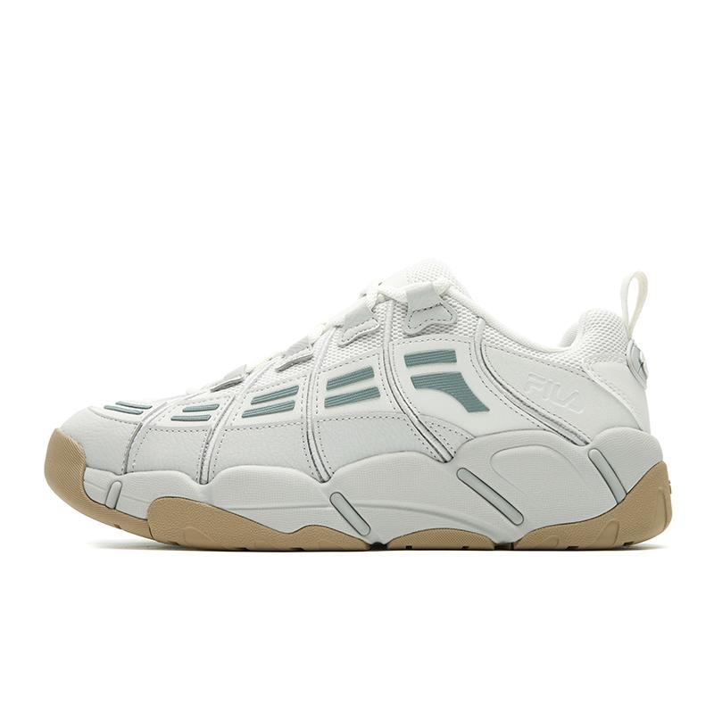 Men's Sneakers FILA BASKET Chunky Sneakers Men's Low-top Haze Gray/Mist Pearl Gray