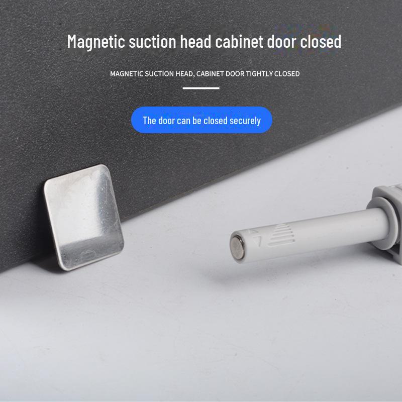 Push-to-Open Cabinet Door Rebounder: Handle-Free, Invisible Self-Bounce Accessory for Wardrobe and Cabinets